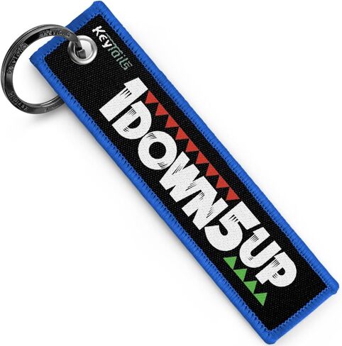 KEYTAILS Keychains, Premium Quality Key Tag for Motorcycle, Scooter, ATV, UTV [1 Down 5 Up - 65432N1] in Saudi Arabia