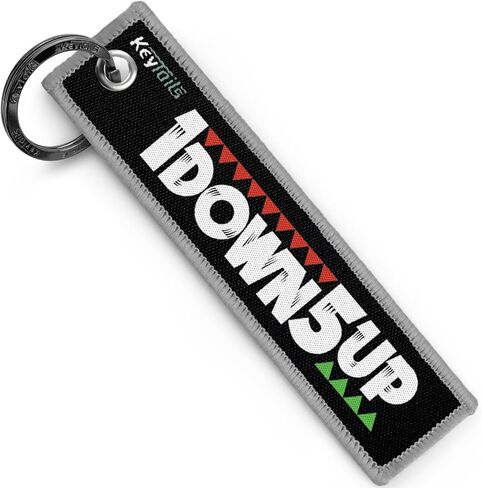 KEYTAILS Keychains, Premium Quality Key Tag for Motorcycle, Scooter, ATV, UTV [1 Down 5 Up - 65432N1] in Saudi Arabia