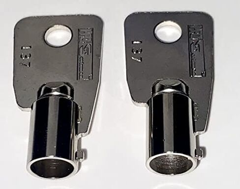 2 - Tubular Motorcycle Keys Tubular Key Blank HPC Fits BMW Buell Harley Davidson. in Kuwait