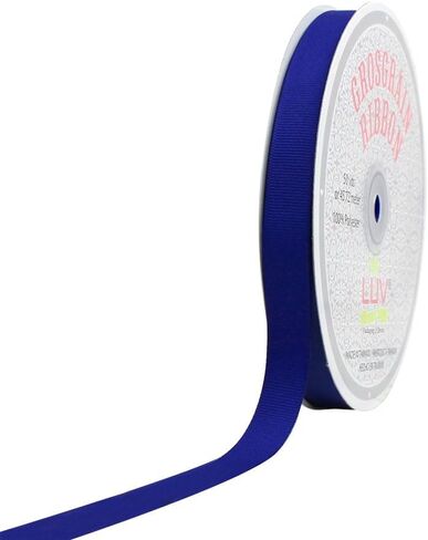 Creative Ideas 50-Yard Solid Grosgrain Ribbon, 5/8-Inch, Royal Blue in Saudi Arabia