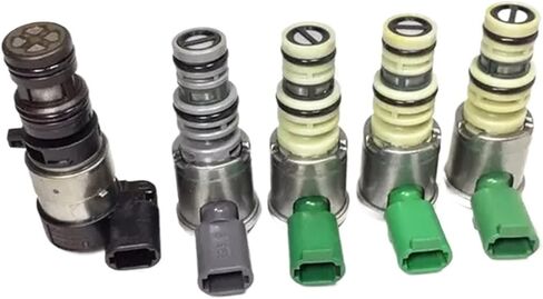 1 Set 5L40E Transmission Solenoid Valve Kit Compatible For BMW 328i 525i 325i 330i 530i X5 Z3 Z4 X3 2001-2007 Compatible For Cadillac Catera CTS SRX in Saudi Arabia