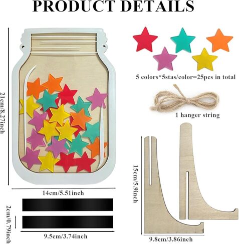 Magnetic Reward Jar, Star Jar Reward System, Star Chart for Student Behavior, Behavior Reward Chart for Classroom Homework, Home Potty Training in Saudi Arabia