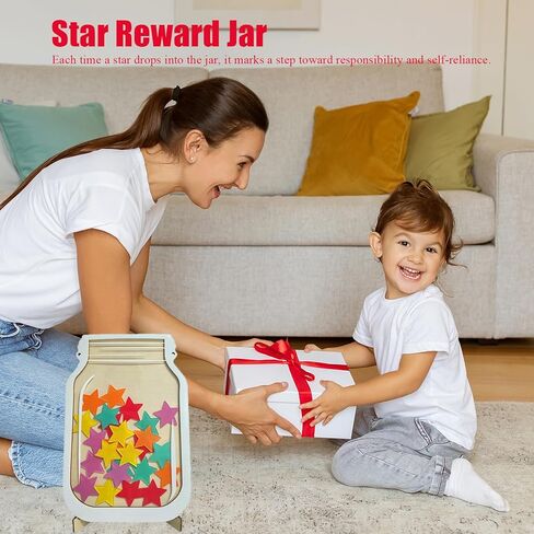 Magnetic Reward Jar, Star Jar Reward System, Star Chart for Student Behavior, Behavior Reward Chart for Classroom Homework, Home Potty Training in Saudi Arabia