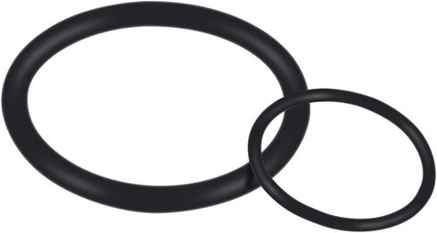 Karlak Vanos N40 N42 N46 N45 316i 318i 320i Ring Seals Kit, Rubber, Good Tightness, Stable Characteristics, 4 Seals, Black, Suitable for Car Enthusiasts in Saudi Arabia