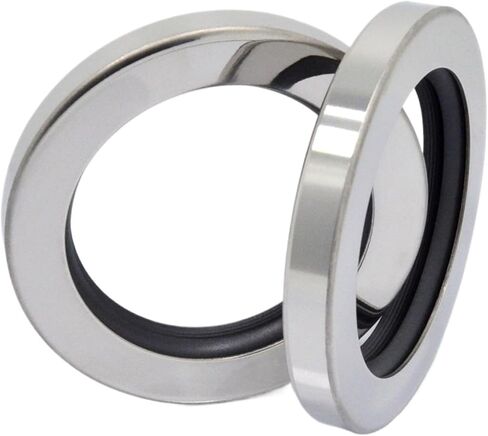 32 * 46 * 10 Lip Oil Seal With Stainless Steel Housing Single lip and Dual Lip Screw Air Compressor Spare Parts Gasket(32x46x10 CDLCWBK) in Saudi Arabia