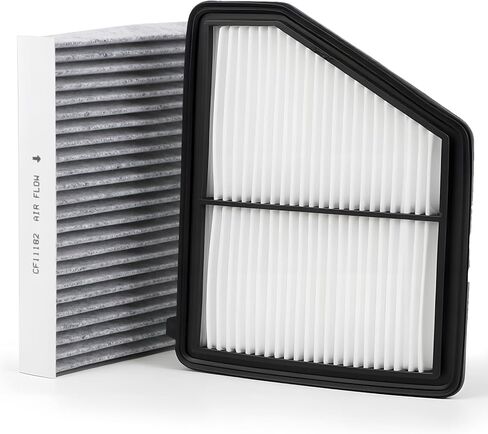 Engine And Cabin Air Filter kit for 2019 2020 2021 2022 2023 2024 Altima (2.5L ONLY), Replace # 16546-6CA0A, 27277-5NA1A, CA12551 in Kuwait