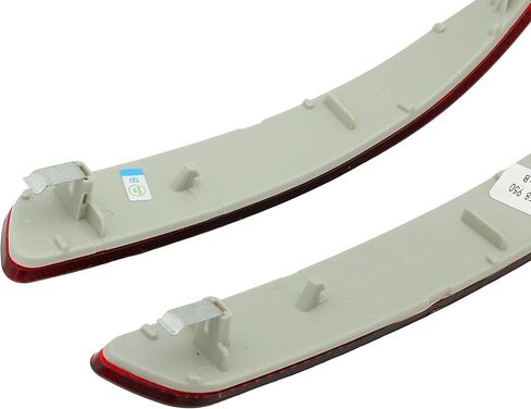 Forwinparts Car Rear Bumper Reflector Strip Cover for BMW X5 E70 2007 2008 2009 2010 2011 2012 2013 Left Right Side 63217158949 63217158950 ABS Red Gray (Set of 2) in Kuwait