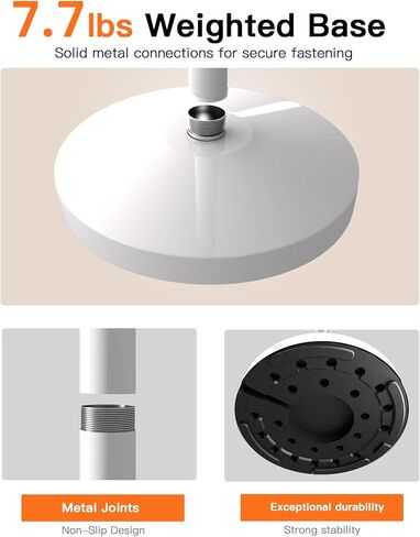 36W Floor Lamp with Flexible Arm, 3 Colors Ring Light with Heavy-Duty Base & Remote, Standing Lamp for Living Room/Workspace/Tattoo/Live Streaming/TikTok/YouTube/Photography in Saudi Arabia