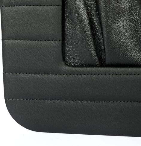 KUAFU Door Panels Compatible with 1965-1977 Volkswagen Beetle Vw Street Baja Bug w/Pockets Leather Black 4 Pcs in Kuwait