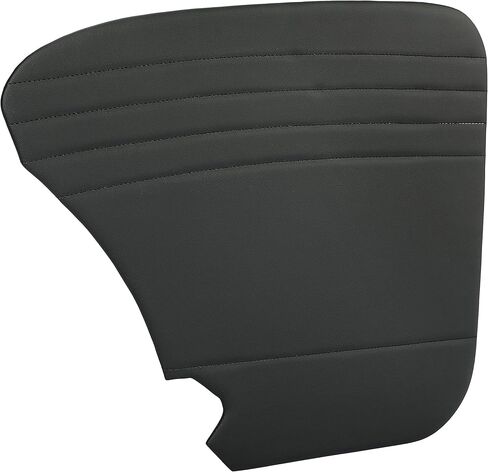 KUAFU Door Panels Compatible with 1965-1977 Volkswagen Beetle Vw Street Baja Bug w/Pockets Leather Black 4 Pcs in Kuwait