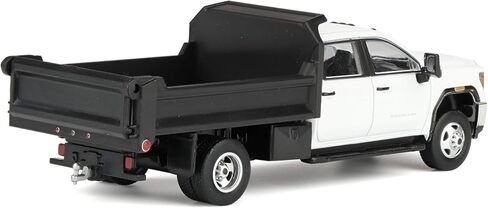 1/64 2022 GMC Sierra 3500HD with Dump Bed Summit White Diecast Exclusive 51563-A in Saudi Arabia