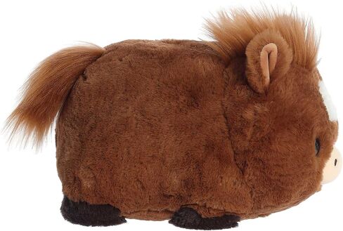 Aurora® Adorable Spudsters™ Hudson Horse™ Stuffed Animal - Comforting Cuddles - Playful Companions - Brown 10 Inches in Kuwait