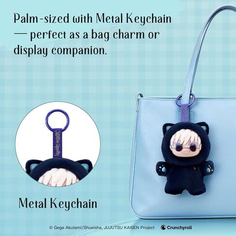 puremind JJK Plush Figures 6-Pack Set, Officially Licensed Jujutsu Kaisen Blind Box Plushies, 6 Unique Vinyl Plush Mini Figures with No Duplicates, Cat-Ear Anime Plush Collectible Gift Set in Saudi Arabia