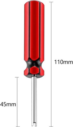 Valve Core Removal Tool Car Tire Valve Stem Tool Motorcycle Truck Bike Screwdriver Tire Repair Install Tool for All Standard Valve Cores (10) in Saudi Arabia