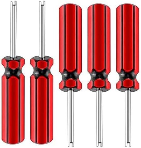 Valve Core Removal Tool Car Tire Valve Stem Tool Motorcycle Truck Bike Screwdriver Tire Repair Install Tool for All Standard Valve Cores (10) in Saudi Arabia