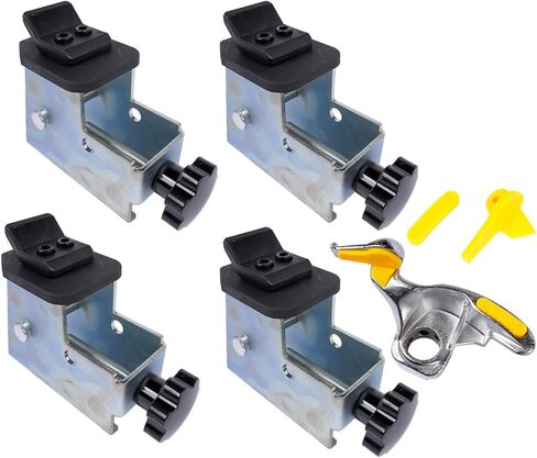 4PCS Tire Changer Adapter Kit with Duck Head Replacement for ATV Motorcycle Tire Metal Tire Adapter Rim Clamp and Mount/Demount Duck Head in Saudi Arabia