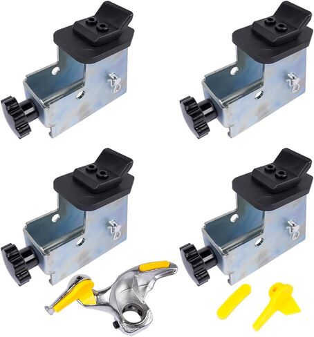 4PCS Tire Changer Adapter Kit with Duck Head Replacement for ATV Motorcycle Tire Metal Tire Adapter Rim Clamp and Mount/Demount Duck Head in Saudi Arabia