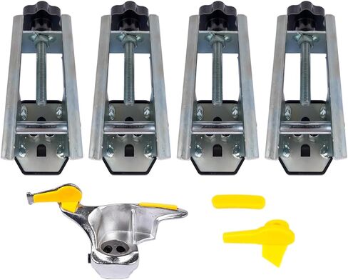 4PCS Tire Changer Adapter Kit with Duck Head Replacement for ATV Motorcycle Tire Metal Tire Adapter Rim Clamp and Mount/Demount Duck Head in Saudi Arabia