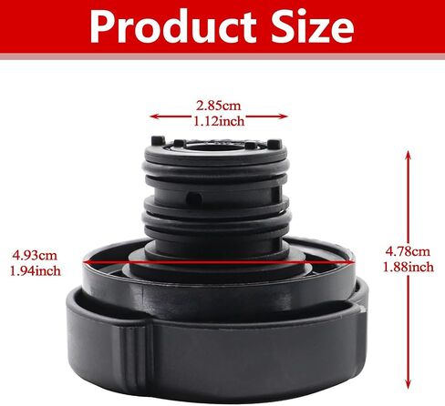 Radiator Coolant Reservoir Expansion Filler Tank Cap Cover for BMW 318i 1990-1998 Expansion Tank Cap for BMW 318is 1990-1997 Part Number 17111712492 1Pcs in Saudi Arabia