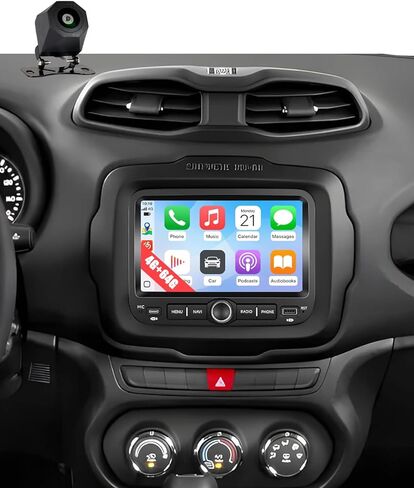 SIXTOP [2+64G] Android Car Stereo for Jeep Grand Cherokee 2004-2007 Upgrade Replacement Radio Carplay Android Auto Mirror Link 30 Themes 10.1 inch Touchscreen FM GPS Bluetooth+AHD Camera&MIC in Saudi Arabia