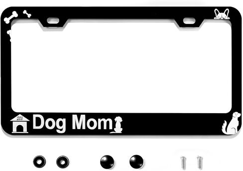 Colorful Floral License Plate Frame Personalise Flowers License Plate Frame Car Universal Stainless Steel Accessories Car Decor with 2 Holes and Screws Fits Standard Us Vehicles Size 12.3 X 6.3 Inch in Kuwait
