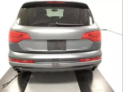 Rear Trunk Lid License Plate Bracket for Audi Q7 SQ7 2010–2025 – Holder Set with Bolts, Relocator Adapter Tailgate Trunk Lid Tag Mount Mounting Kit, Quality Plate Holders, Premium Car Accessories in Saudi Arabia