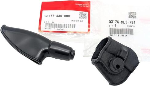 Genuine OEM Clutch & Brake Lever Rubber Covers 53177-430-000 53176-ML3-791For Honda CR80R RB CR85R RB CR125R CR250R CR500R in Kuwait