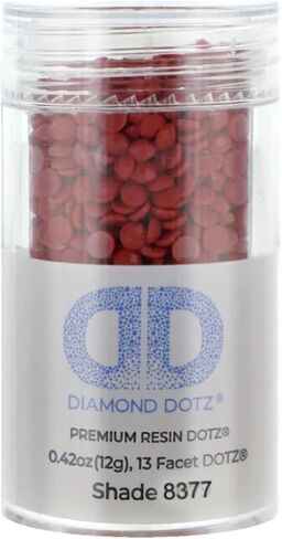 Diamond Dotz 2.8MM 12G Cylinder Light Burgundy - Freestyle Diamond Painting Beads, Diamond Art Beads, Replacement Drills, Loose Gems for DIY Crafts and Art Projects in Kuwait