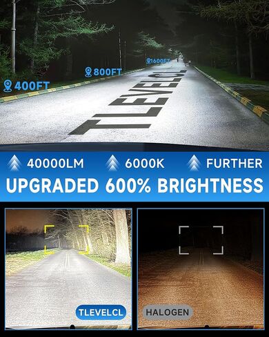 Compatible with 2007-2016 BMW 328i Fog Light Bulbs, High/Low Beam Fog Light Bulbs, 600% Brightness, 6000K White and 3000K Yellow Combo, Pack of 6 in Saudi Arabia