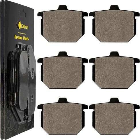 Caltric Front Rear Brake Pads Compatible with Honda Gl1100I Gl 1100I Goldwing Interstate 1980 1981 Front Rear Pads in Kuwait