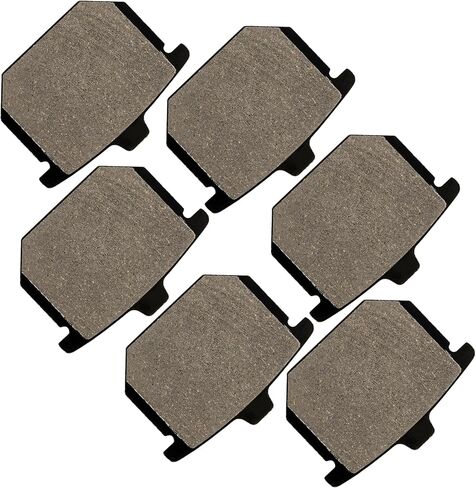 Caltric Front Rear Brake Pads Compatible with Honda Gl1100I Gl 1100I Goldwing Interstate 1980 1981 Front Rear Pads in Kuwait