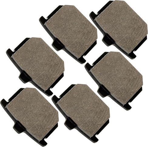 Caltric Front Rear Brake Pads Compatible with Honda Gl1100I Gl 1100I Goldwing Interstate 1980 1981 Front Rear Pads in Kuwait
