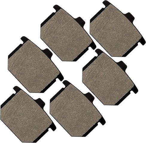 Caltric Front Rear Brake Pads Compatible with Honda Gl1100I Gl 1100I Goldwing Interstate 1980 1981 Front Rear Pads in Kuwait