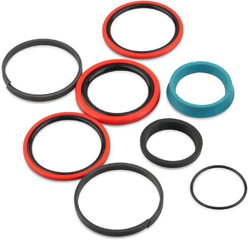 Hydraulic Cylinder Seal Kit Fit for Kubota Compact Tractor Loader LA1153S, LA1154A, LA1154S, LA1154E, LA1154SU Loader Boom & Bucket Cylinders Replace 7J417-64920 7J417-63400 in Saudi Arabia