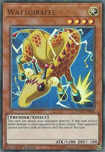 Wattgiraffe - DUOV-EN064 - Ultra Rare - 1st Edition in Kuwait