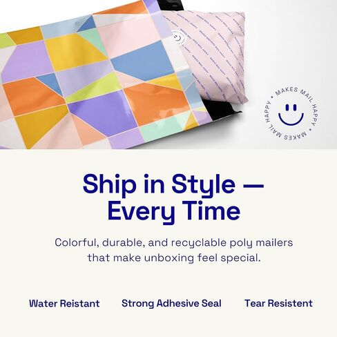 Poly Mailers 10x13 – 100 Pack – Printed Recyclable Shipping Envelopes for Small Business Packaging, Self Sealing Mailing Bags – Tropical Leaves Floral Design in Saudi Arabia