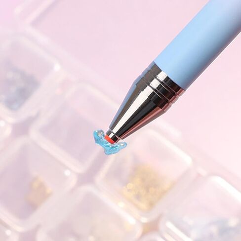 4 Pack Rhinestone Picker Tool Wax Refills - Red Wax Pen Refills for Diamond Art Painting, Nail Art & Crystal Picking - Compatible with Refillable Diamond Painting Pens (12 Count, 3 Sets of 4) in Kuwait