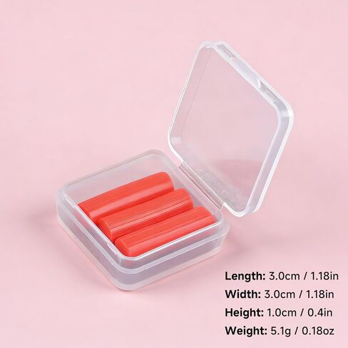 4 Pack Rhinestone Picker Tool Wax Refills - Red Wax Pen Refills for Diamond Art Painting, Nail Art & Crystal Picking - Compatible with Refillable Diamond Painting Pens (12 Count, 3 Sets of 4) in Kuwait