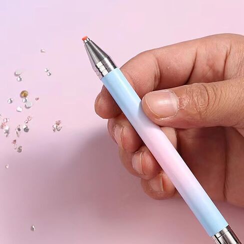 4 Pack Rhinestone Picker Tool Wax Refills - Red Wax Pen Refills for Diamond Art Painting, Nail Art & Crystal Picking - Compatible with Refillable Diamond Painting Pens (12 Count, 3 Sets of 4) in Kuwait