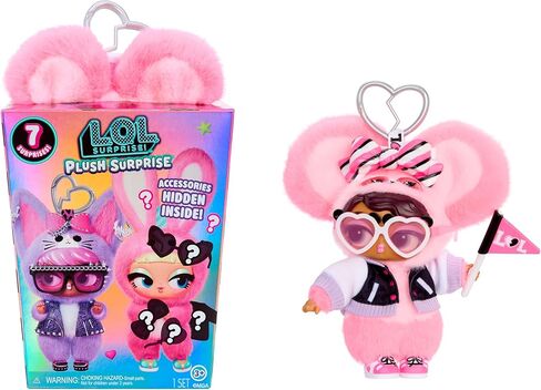 LOL Surprise Plush Surprise! Pa-Manda Plush Doll with Hidden Fashions, On-the-Go Play, 7 Total Surprises – Great Gift for Kids Ages 3+ in Saudi Arabia