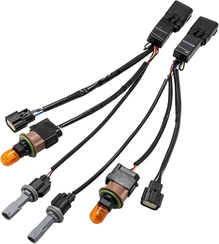 AlphaRex 17-20 Ford F-150 Raptor Wiring Adapter Stock LED Headlights to AlphaRex Headlight Converter in Saudi Arabia