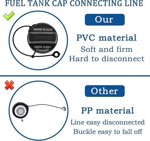 17670-SHJ-A31 Gas Cap Fit for Honda Acura - 2005-2007 Accord, 2005-2010 Odyssey, 2006-2008 TL TSX, 2005-2008 Pilot, 2006-2014 Ridgeline, 2005-2006 CRV MDX RSX. Replaces# 10837, 17670-SHJ-A31 in Saudi Arabia