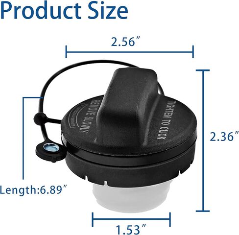17670-SHJ-A31 Gas Cap Fit for Honda Acura - 2005-2007 Accord, 2005-2010 Odyssey, 2006-2008 TL TSX, 2005-2008 Pilot, 2006-2014 Ridgeline, 2005-2006 CRV MDX RSX. Replaces# 10837, 17670-SHJ-A31 in Saudi Arabia