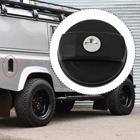 Locking Fuel Tank Seal Cap WLD500200 LR075664 LR032977 Compatible with Land Rover Defender TD5 TDCI 2.2 2.4 1998-2016 in Kuwait