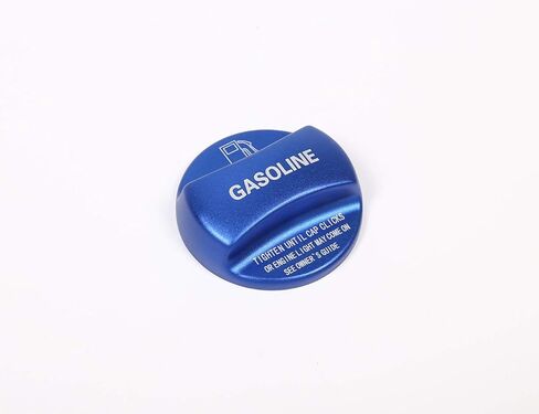 Aluminum alloy Gas Fuel Tank Cap Cover Trim For BMW X1 X2 X3 X4 X5 X6 F10 F15 F16 F25 F26 F30 F34 F35 F48 F47 G30 G38 (blue, Gasoline) in Kuwait