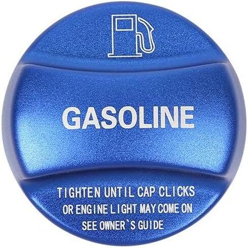 Aluminum alloy Gas Fuel Tank Cap Cover Trim For BMW X1 X2 X3 X4 X5 X6 F10 F15 F16 F25 F26 F30 F34 F35 F48 F47 G30 G38 (blue, Gasoline) in Kuwait