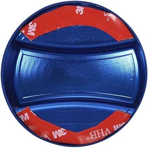 Aluminum alloy Gas Fuel Tank Cap Cover Trim For BMW X1 X2 X3 X4 X5 X6 F10 F15 F16 F25 F26 F30 F34 F35 F48 F47 G30 G38 (blue, Gasoline) in Kuwait