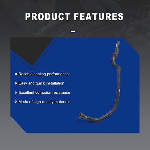 5ND122447D 5N0122447BB Engine Coolant Hose Compatible with Audi Q3 Sportback 2016-2018 2.0T in Saudi Arabia