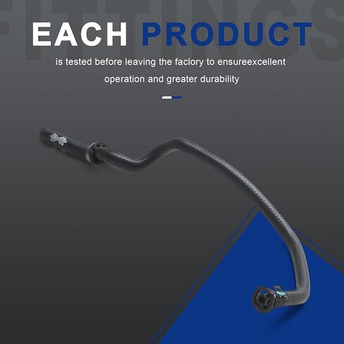 5ND122447D 5N0122447BB Engine Coolant Hose Compatible with Audi Q3 Sportback 2016-2018 2.0T in Saudi Arabia