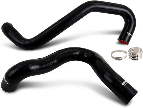 مجموعة إعادة توجيه خرطوم التبريد ميشيموتو MMHOSE-F2D-01RRBK، متوافقة مع Ford Powerstroke 7.3L، 2001-2003 in Kuwait